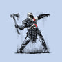 God Throwing Axe-mens basic tee-zascanauta