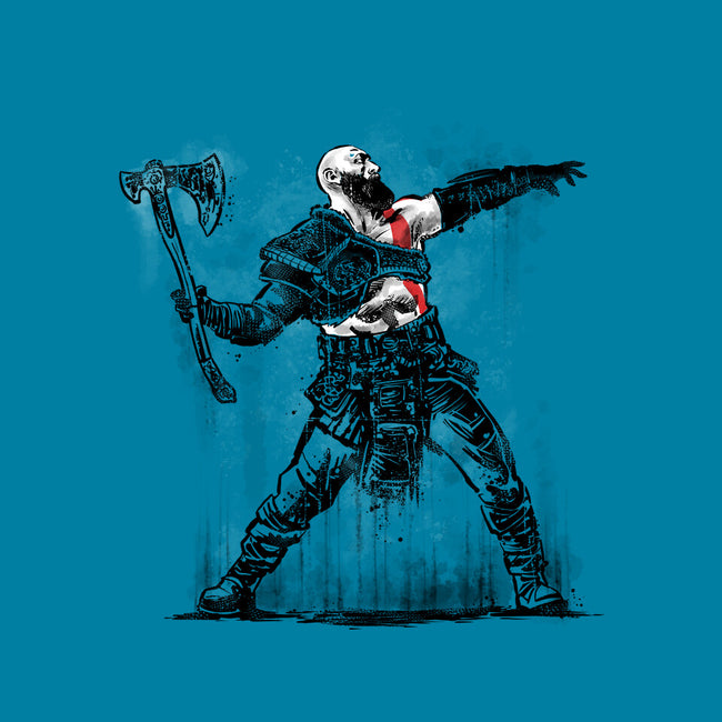 God Throwing Axe-womens basic tee-zascanauta