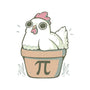 Chicken Pot Pi-none polyester shower curtain-xMorfina