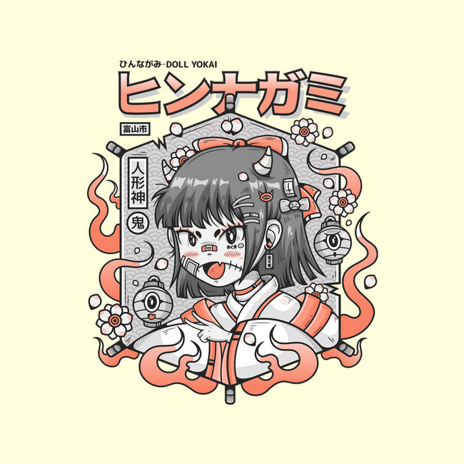 Evil Doll Yokai-none removable cover throw pillow-Bear Noise
