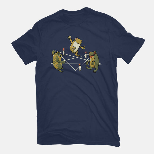 Dancing Frog-mens basic tee-tobefonseca