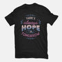 There's Always Hope In Tomorrow-youth basic tee-tobefonseca