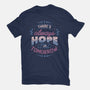 There's Always Hope In Tomorrow-unisex basic tee-tobefonseca