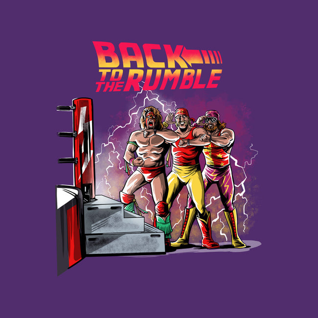 Back To The Rumble-none removable cover w insert throw pillow-zascanauta
