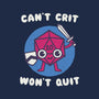 Can't Crit Won't Crit-cat basic pet tank-Weird & Punderful