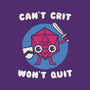 Can't Crit Won't Crit-mens basic tee-Weird & Punderful