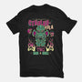 Cthulhu Hula-womens basic tee-Nemons