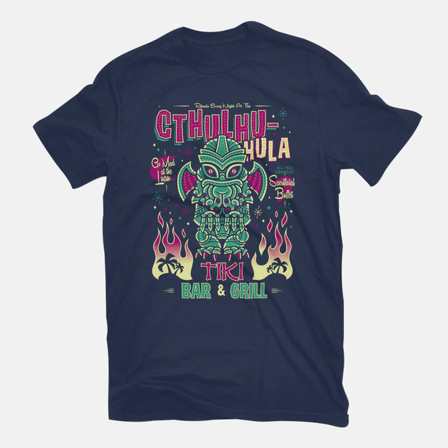 Cthulhu Hula-mens heavyweight tee-Nemons