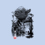 The Master In The Swamp Sumi-e-none basic tote bag-DrMonekers