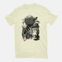 The Master In The Swamp Sumi-e-mens basic tee-DrMonekers