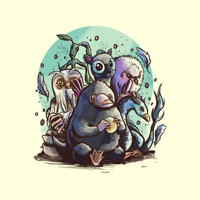 Magical Beasts-none stretched canvas-fanfabio