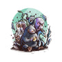 Magical Beasts-womens fitted tee-fanfabio