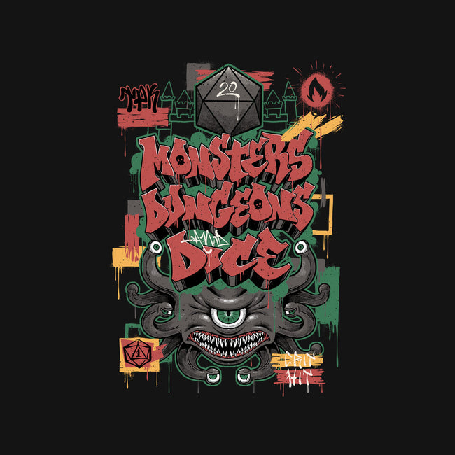 RPG Graffiti-unisex baseball tee-Studio Mootant