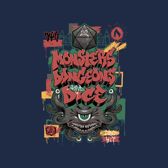 RPG Graffiti-baby basic tee-Studio Mootant
