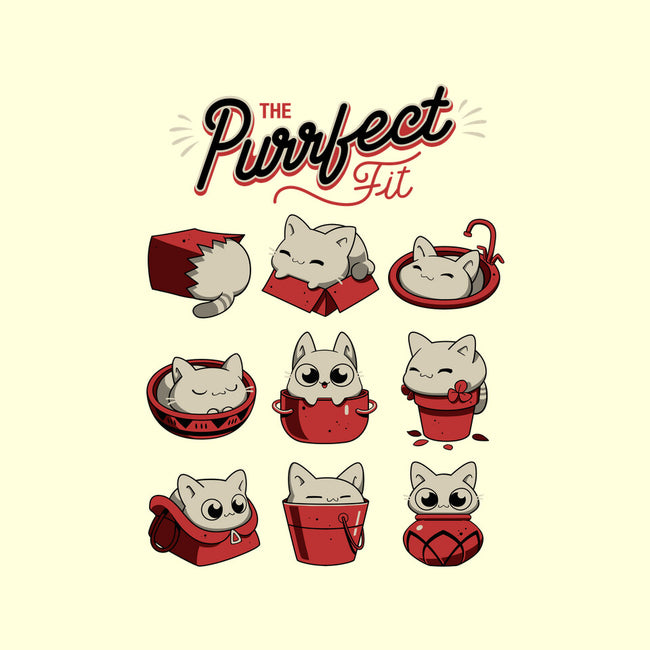 The Purrfect Fit-none stretched canvas-Snouleaf