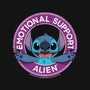 Emotional Support Alien-mens basic tee-drbutler