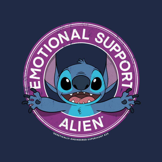 Emotional Support Alien-youth basic tee-drbutler