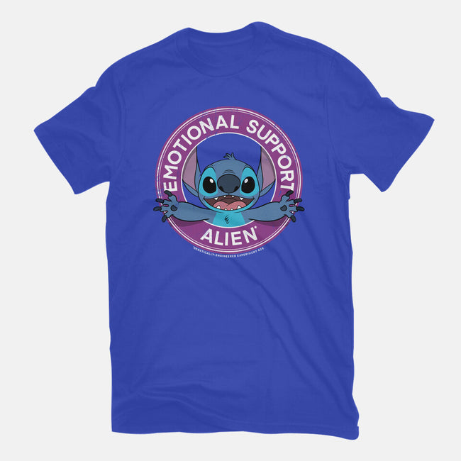 Emotional Support Alien-mens basic tee-drbutler