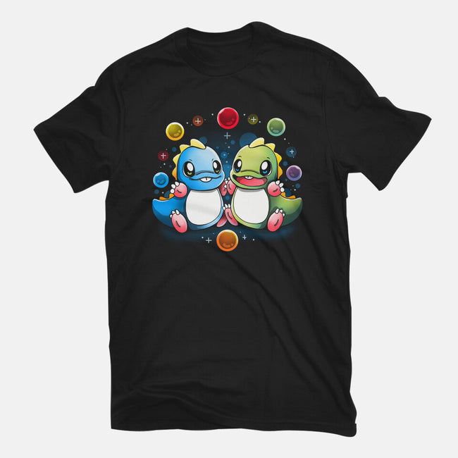 Twin Dragons-youth basic tee-Vallina84