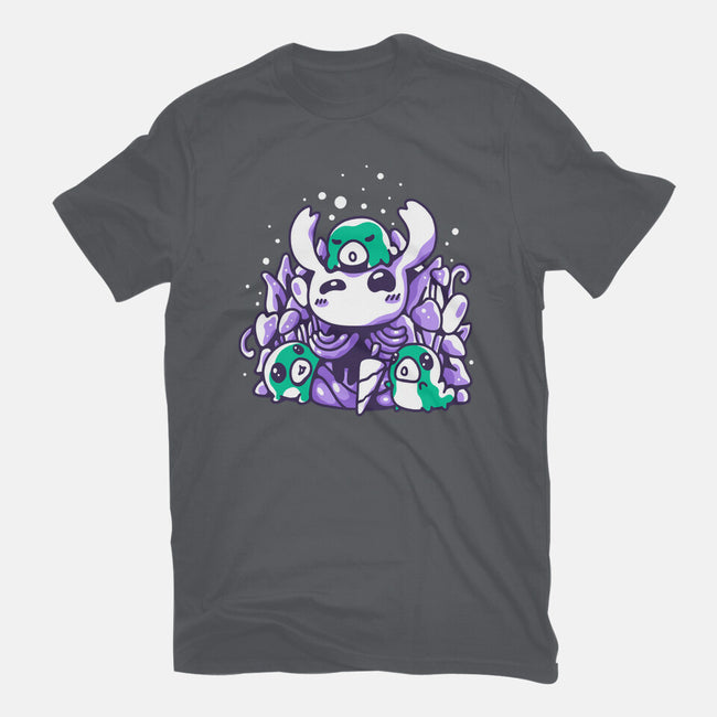 Grubs Protector-womens fitted tee-demonigote