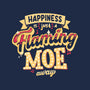 Just A Flaming Moe Away-none fleece blanket-teesgeex
