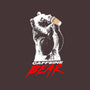 The Caffeine Bear-none stretched canvas-Boggs Nicolas