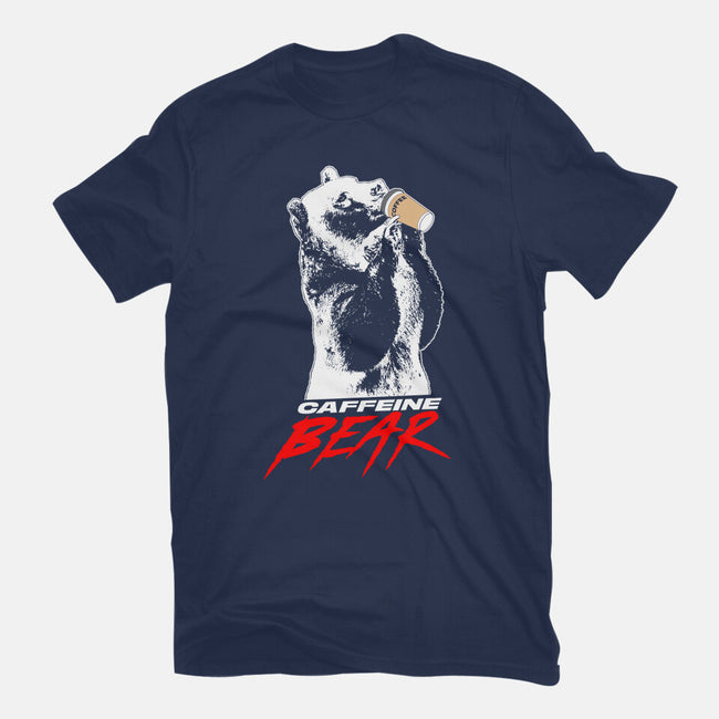 The Caffeine Bear-youth basic tee-Boggs Nicolas