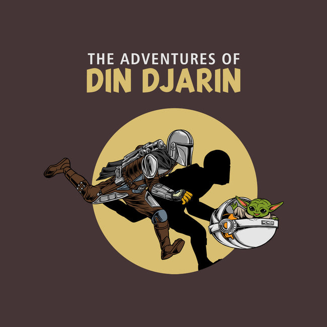 The Adventures Of Din Djarin-womens basic tee-joerawks