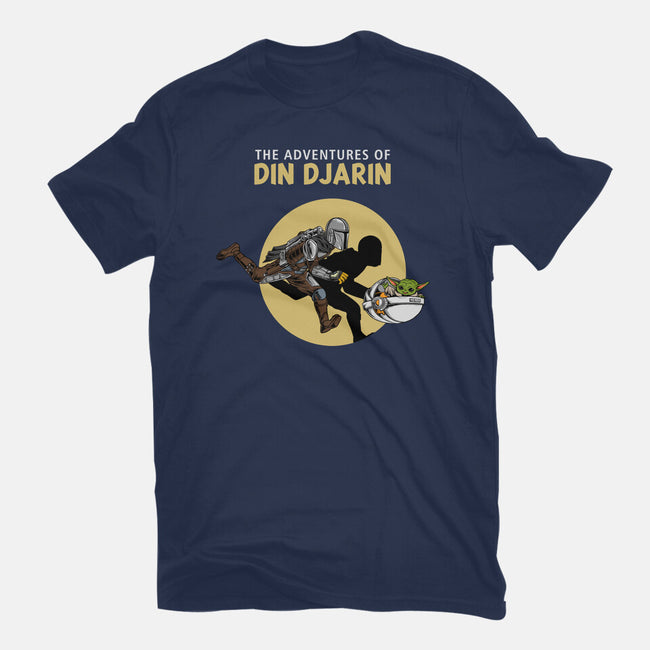 The Adventures Of Din Djarin-womens basic tee-joerawks