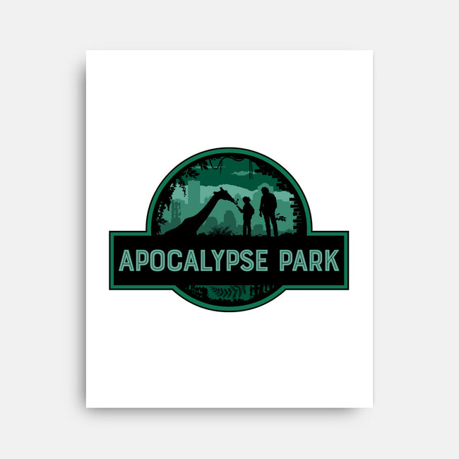 Apocalypse Park-none stretched canvas-rocketman_art