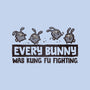 Every Bunny-none polyester shower curtain-kg07