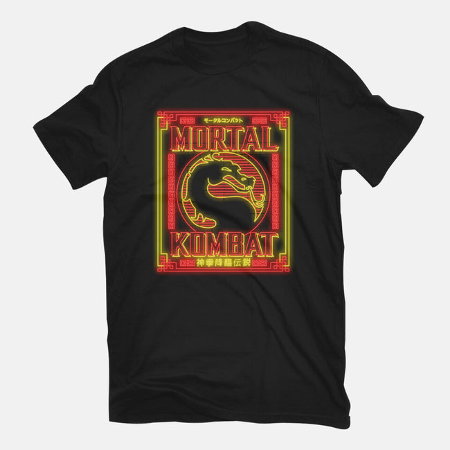 Battle Of Earthrealm Neon-unisex basic tee-Diegobadutees