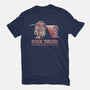 Pink Droid-womens fitted tee-kg07