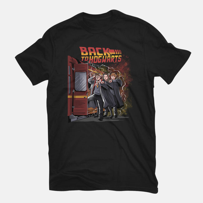 Back To Hogwarts-youth basic tee-zascanauta