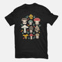 Kawaii Fungi Pattern-mens heavyweight tee-Weird & Punderful