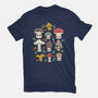 Kawaii Fungi Pattern-mens heavyweight tee-Weird & Punderful