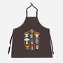 Kawaii Fungi Pattern-unisex kitchen apron-Weird & Punderful