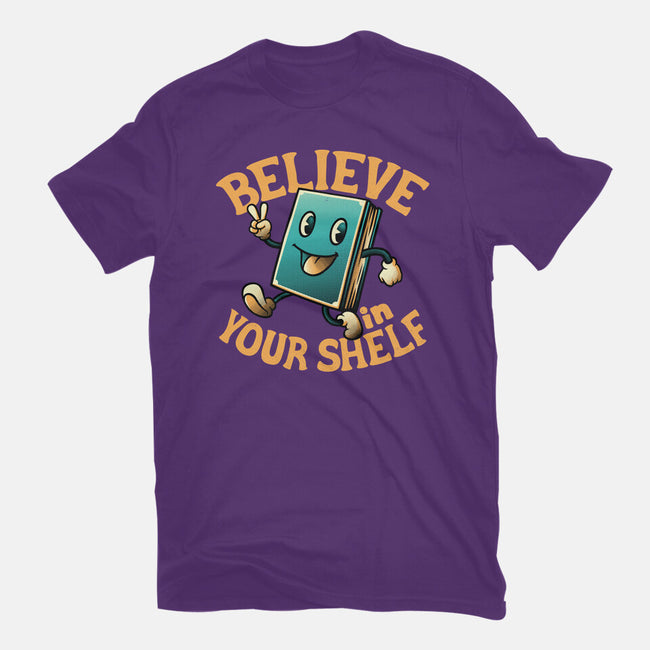Believe In Your Shelf-mens premium tee-tobefonseca