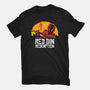 Red Din Redemption-womens basic tee-rocketman_art