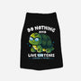Laziness Is The Key-dog basic pet tank-Vallina84