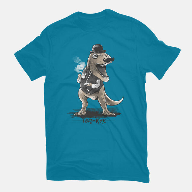 English Tea Rex-mens basic tee-NemiMakeit