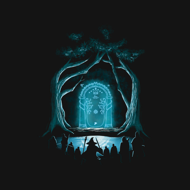 Doors Of Durin-unisex basic tee-jacnicolauart