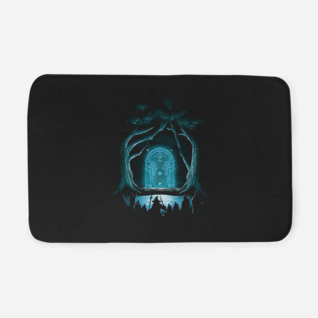 Doors Of Durin-none memory foam bath mat-jacnicolauart