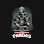Teenage Mutant Ninja Pandas-dog basic pet tank-zascanauta