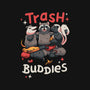 Trash Buddies-none basic tote bag-Geekydog