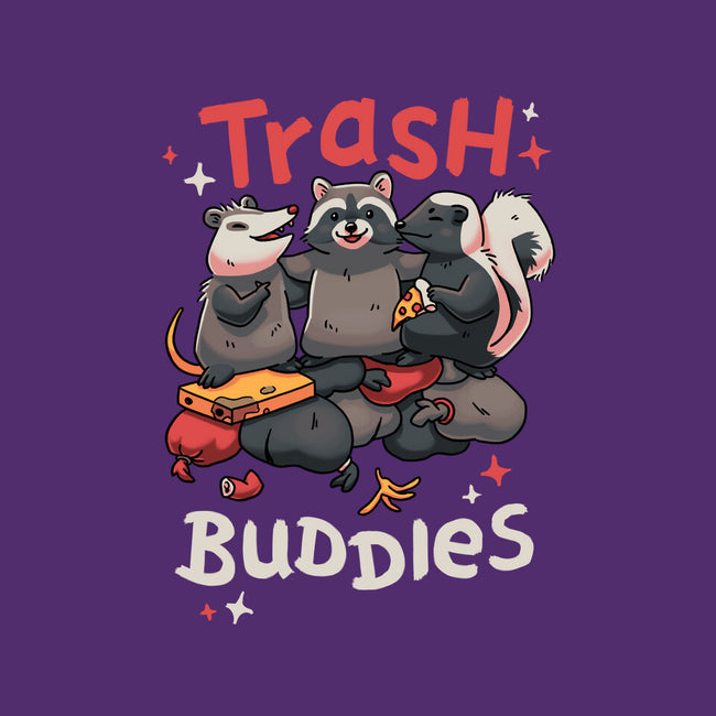 Trash Buddies-none basic tote bag-Geekydog