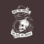 Give Me Coffee Or Give Me Death-none matte poster-eduely