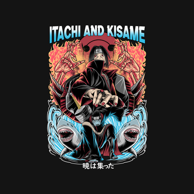 Itachi And Kisame-none basic tote bag-Rudy