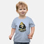 Curfew Sucks-baby basic tee-momma_gorilla