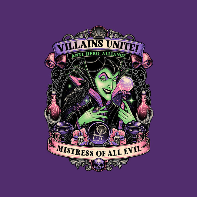 Mistress Of All Evil-none fleece blanket-momma_gorilla